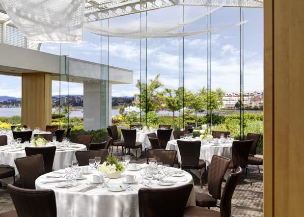 Terrace Ballroom Looking out to the View