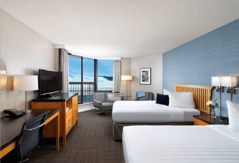 Laurel Wing View Restricted Guestroom with 2 double beds